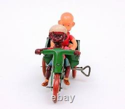 Vintage Henry Motoring Celluloid & Tin Wind-up Toy Henry & Mahout 1934