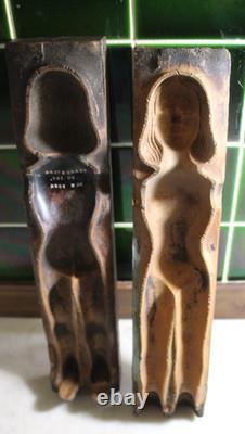 Vintage Industrial Transgram C0. Bronze Doll Mold for 10 Doll