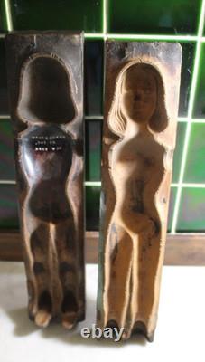 Vintage Industrial Transgram C0. Bronze Doll Mold for 10 Doll