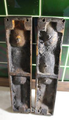 Vintage Industrial Transgram C0. Bronze Doll Mold for 10 Doll