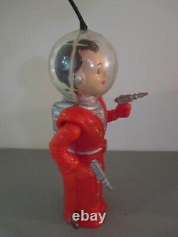 Vintage Irwin Space Man Robot Man From Mars Wind Up Plastic Toy 10 tall