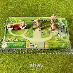 Vintage JH Höfler Tin Wind-Up Playground US Zone Germany