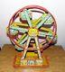 Vintage J. Chein Hercules Tin Litho Ferris Wheel Wind Up Toy Works