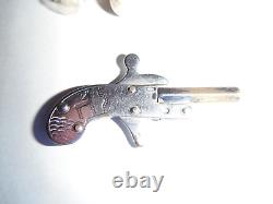 Vintage Japan Mighty Mite Replica Mini Pistol With 76 Org Blanks xythos Working