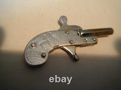 Vintage Japan Mighty Mite Replica Mini Pistol With 76 Org Blanks xythos Working