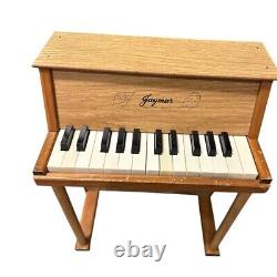 Vintage Jaymar wooden 25 keys toy piano All Keys Work
