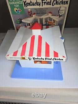 Vintage Kentucky Fried Chicken Restaurant Playset KFC Child Guidance 1976 With Box