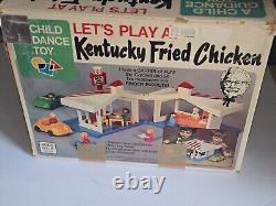 Vintage Kentucky Fried Chicken Restaurant Playset KFC Child Guidance 1976 With Box