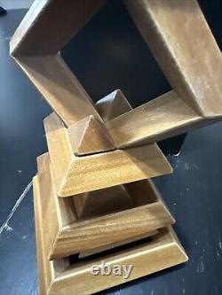 Vintage Kurt Naef Diamant (Diamond) Wood Toy/Puzzle withBox