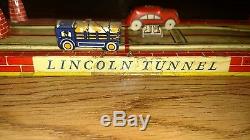 Vintage LINCOLN TUNNEL NYC-NJ Toy Original Paint UNIQUE ART MFG. Co