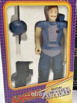 Vintage Laser Military Action Toys Open Box Works Sears 1986 80s Electronic VTG