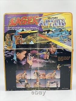 Vintage Laser Military Action Toys Open Box Works Sears 1986 80s Electronic VTG