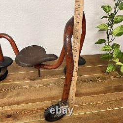 Vintage Late 1940's Fageol Walkee Kids Bike Tricycle Red Metal Frame Ohio
