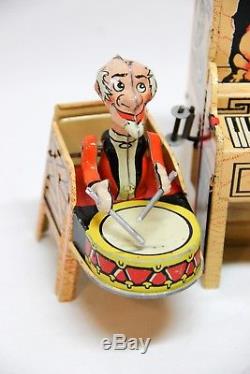 Vintage Li'l Abner Dogpatch Tin Windup Toy Band Unique Arts