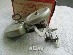 Vintage Lindstrom Toy Wind-Up Outboard Boat Motor No. 204 Working in Box