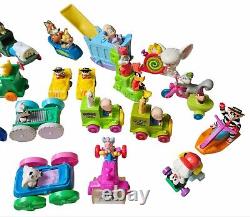Vintage Lot of Restaurant Toys-(Disney, Mario, GI Joe) NewithLoose & Fisher Price