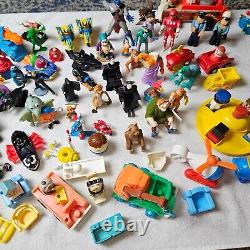Vintage Lot of Restaurant Toys-(Disney, Mario, GI Joe) NewithLoose & Fisher Price