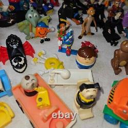 Vintage Lot of Restaurant Toys-(Disney, Mario, GI Joe) NewithLoose & Fisher Price