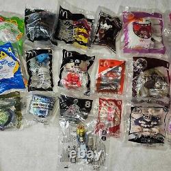 Vintage Lot of Restaurant Toys-(Disney, Mario, GI Joe) NewithLoose & Fisher Price