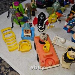 Vintage Lot of Restaurant Toys-(Disney, Mario, GI Joe) NewithLoose & Fisher Price