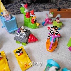 Vintage Lot of Restaurant Toys-(Disney, Mario, GI Joe) NewithLoose & Fisher Price