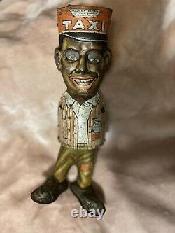 Vintage Louis Marx & Co Amos Wind Up Tin Figure Toy