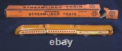 Vintage Louis Marx & Co #M10000 STREAMLINED MINIATURE Passenger & Mail TRAIN 11