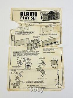 Vintage MARX Sears Heritage The Alamo Play Set #3548