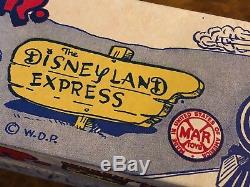 Vintage MIB Louis Marx & Co. NY The 1st Disney Land Express Tin Toy