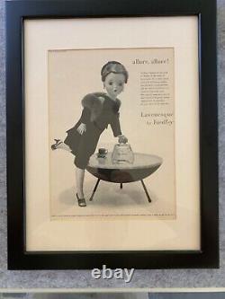 Vintage Madame Alexander 1950s Cissy Face doll, clothes, framed ad, book etc