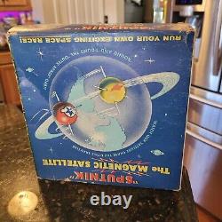 Vintage Maggie Toys Sputnik Magnetic Satellite Toy With Original Box