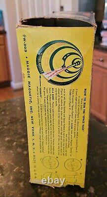 Vintage Maggie Toys Sputnik Magnetic Satellite Toy With Original Box
