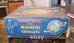 Vintage Maggie Toys Sputnik Magnetic Satellite Toy With Original Box