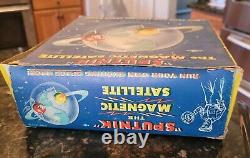 Vintage Maggie Toys Sputnik Magnetic Satellite Toy With Original Box