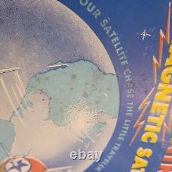 Vintage Maggie Toys Sputnik Magnetic Satellite Toy With Original Box