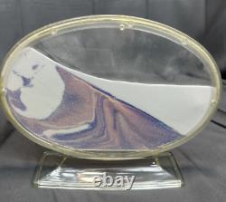 Vintage Magic Window Wham-O Blue & White Pink Glitter Sand Art RARE MIX COLORS