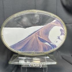 Vintage Magic Window Wham-O Blue & White Pink Glitter Sand Art RARE MIX COLORS