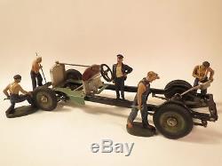Vintage Marklin constructor windup car or truck frame chassis, Model 1101