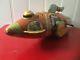 Vintage Marx 25th-Century Buck Rogers Wind-up tin toy Spaceship WORKING