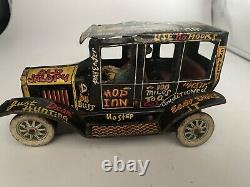 Vintage Marx Jalopy Tin Windup Toy