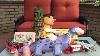 Vintage Marx Japan Wind Up Toy Tin Fred Flintstone Pals On Dino