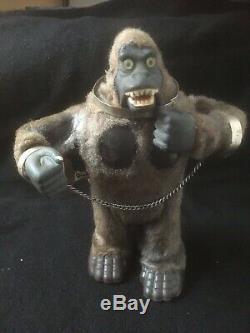 Vintage Marx King Kong Wind Up with moving parts Works Great