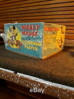 Vintage Marx Mickey Mouse Xylophone Player 1950s