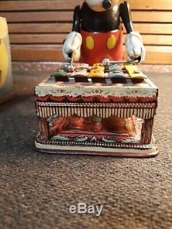 Vintage Marx Mickey Mouse Xylophone Player 1950s