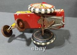 Vintage Marx Milton Berle Tin Litho Whirl' Windup Car