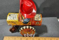 Vintage Marx Milton Berle Tin Litho Whirl' Windup Car