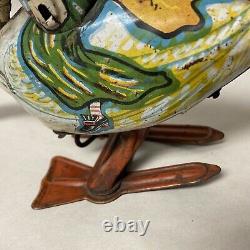 Vintage Marx Mother Goose Wind-up Tin Litho Toy