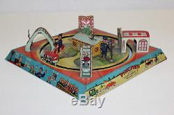 Vintage Marx Tin Litho Wind Up Pinched Table Top Toy 1927 Works EX Must L@@K