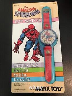 Vintage Marx Toys The Amazing Spider-Man Toy Watch (1977)