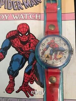 Vintage Marx Toys The Amazing Spider-Man Toy Watch (1977)